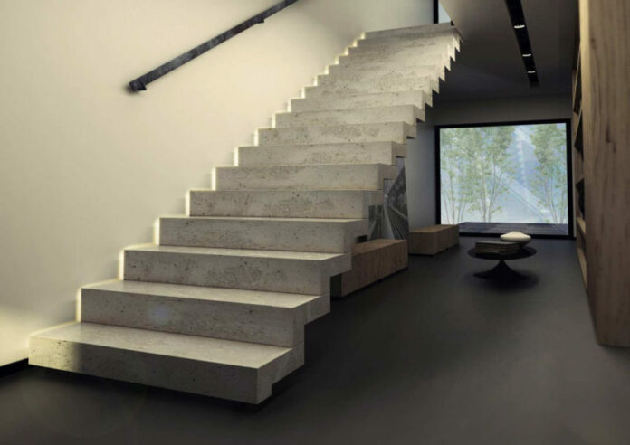 Современные способы создания лестниц из бетона