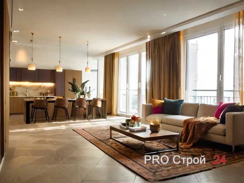 Роль цвета и материала мебели на ножках в создании лёгкости