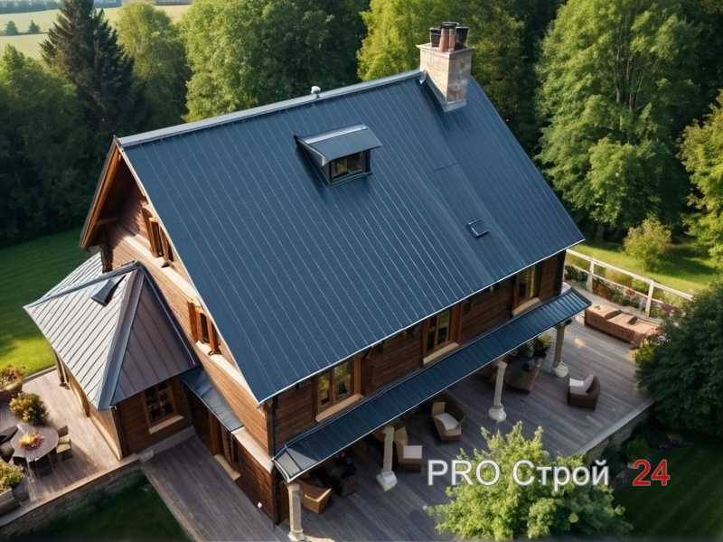 Правильная последовательность укладки фальцевых панелей