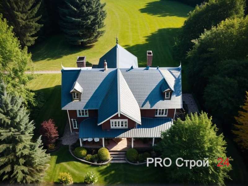 Выбор места выхода дымохода относительно конька крыши