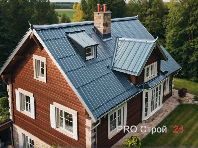 Выбор материалов фальцевой кровли для легкого каркаса