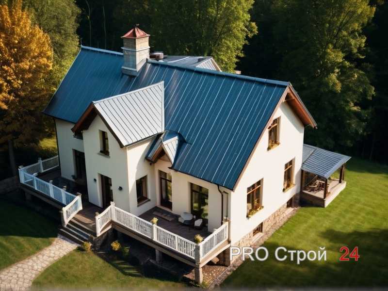 Подходящие покрытия для крыш с башенками, эркерами и куполами