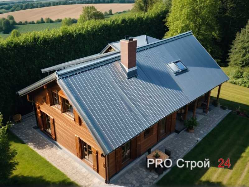 Как подобрать цвет крыши под фасад дома
