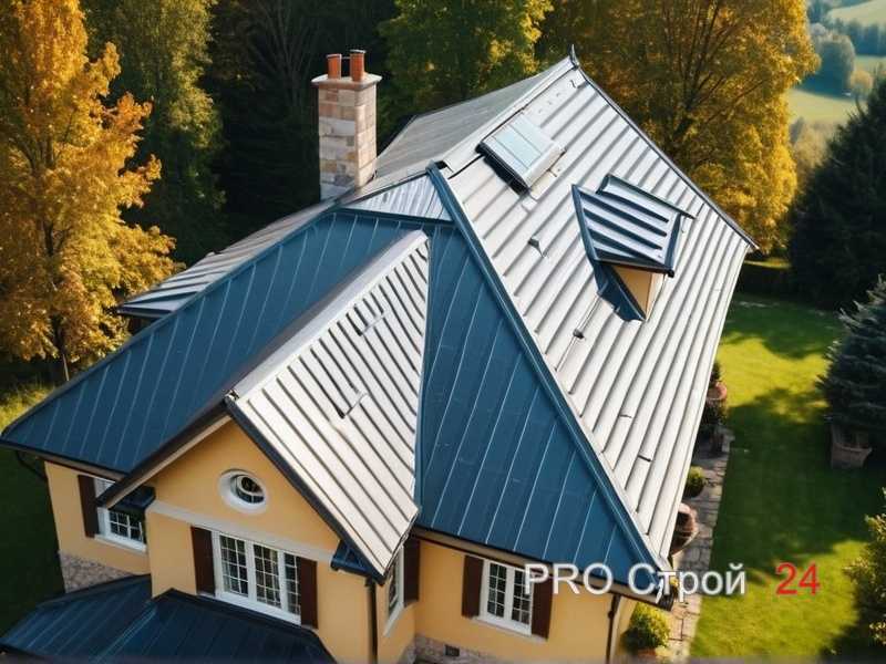 Устранение зазоров между кровельными элементами