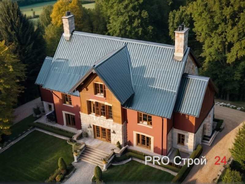 Влияние веса кровли на стропильную систему при сложной геометрии