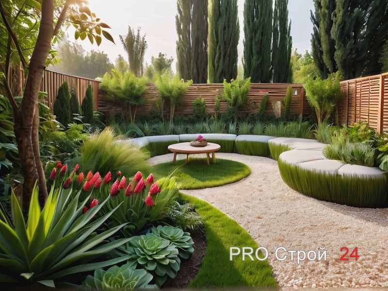 Использование многолетников для минимального ухода