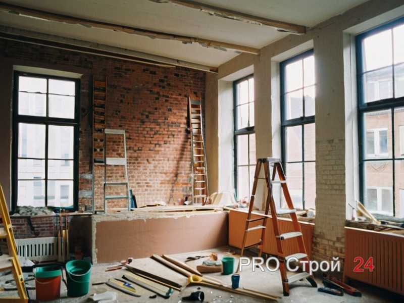 Разметка потолка для ровного наклеивания полос