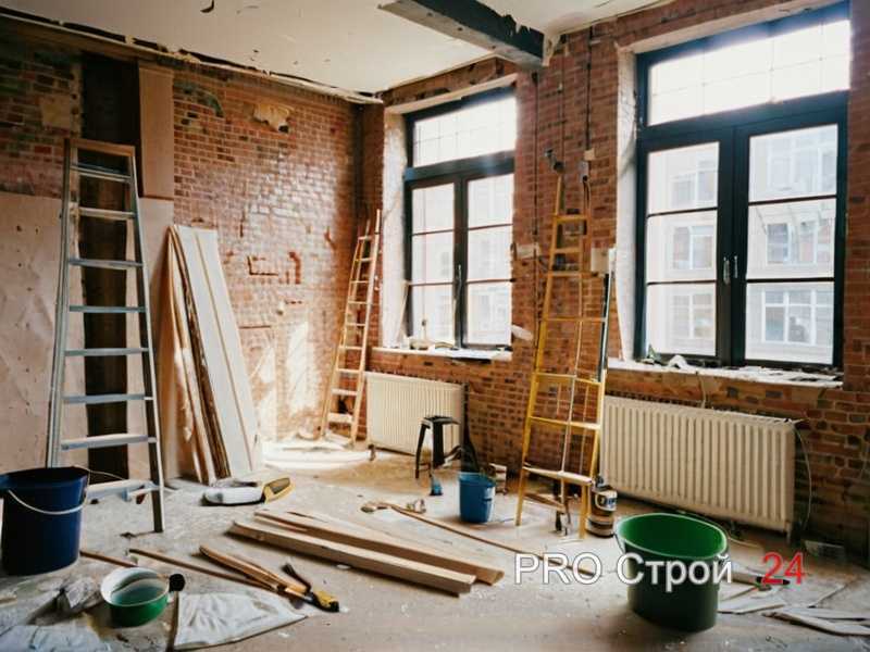 Определение стартовой линии и установка направляющих профилей