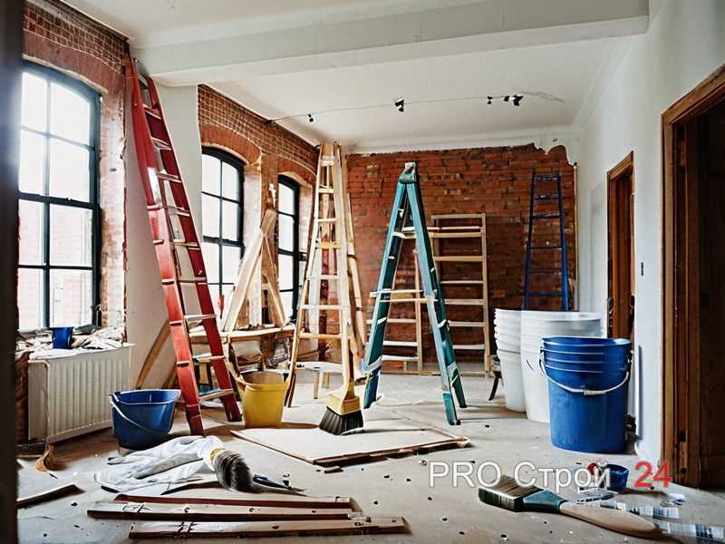 Подготовка стен с учётом отражений и теней от светильников