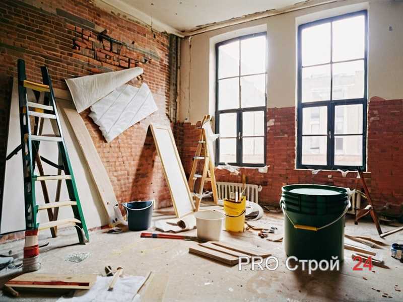 Очистка и выравнивание поверхности