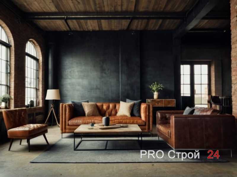 Создание уюта с помощью мягких кресел и пуфов в зоне отдыха