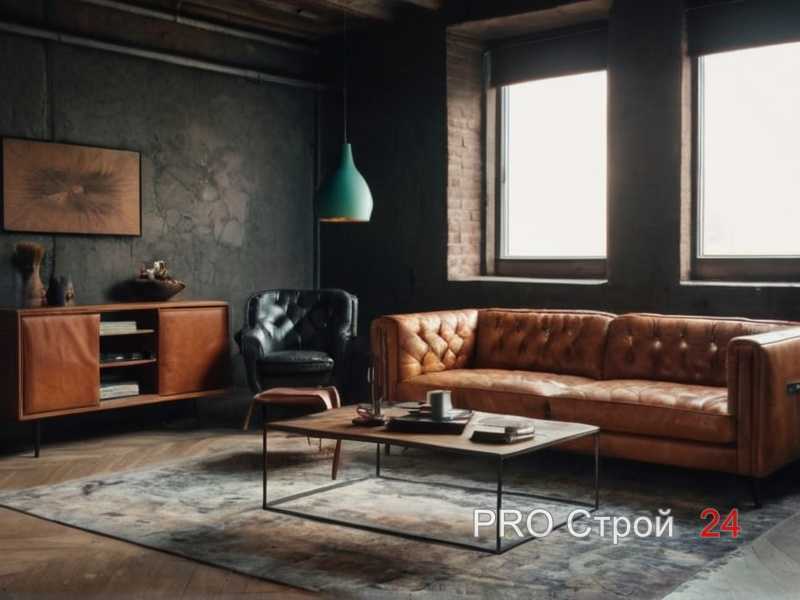 Совмещение стилей мебели и тканей без перегруженности