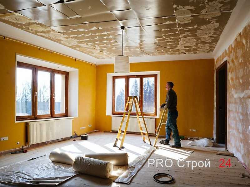 Тонкости установки натяжных и подвесных потолков