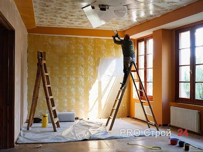 Расценки на черновую отделку: стяжка пола, выравнивание стен, потолков