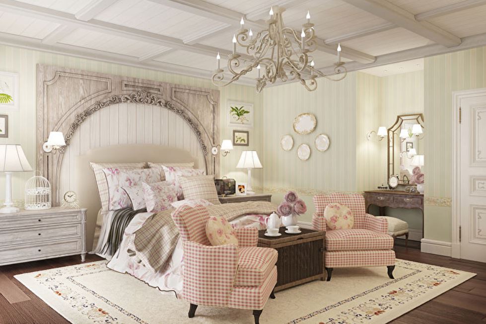 Спальня в стиле прованс: романтический шарм в интерьере